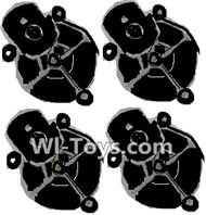 Lead Honor LH-X14 X14C X14DV X14WF Parts-27 Motor seat cover(4pcs)-Black,Lead Honor LH-X14 X14C X14DV X14WF RC Quadcopter Drone Spare Parts Accessories,LH-X14 Replacement parts